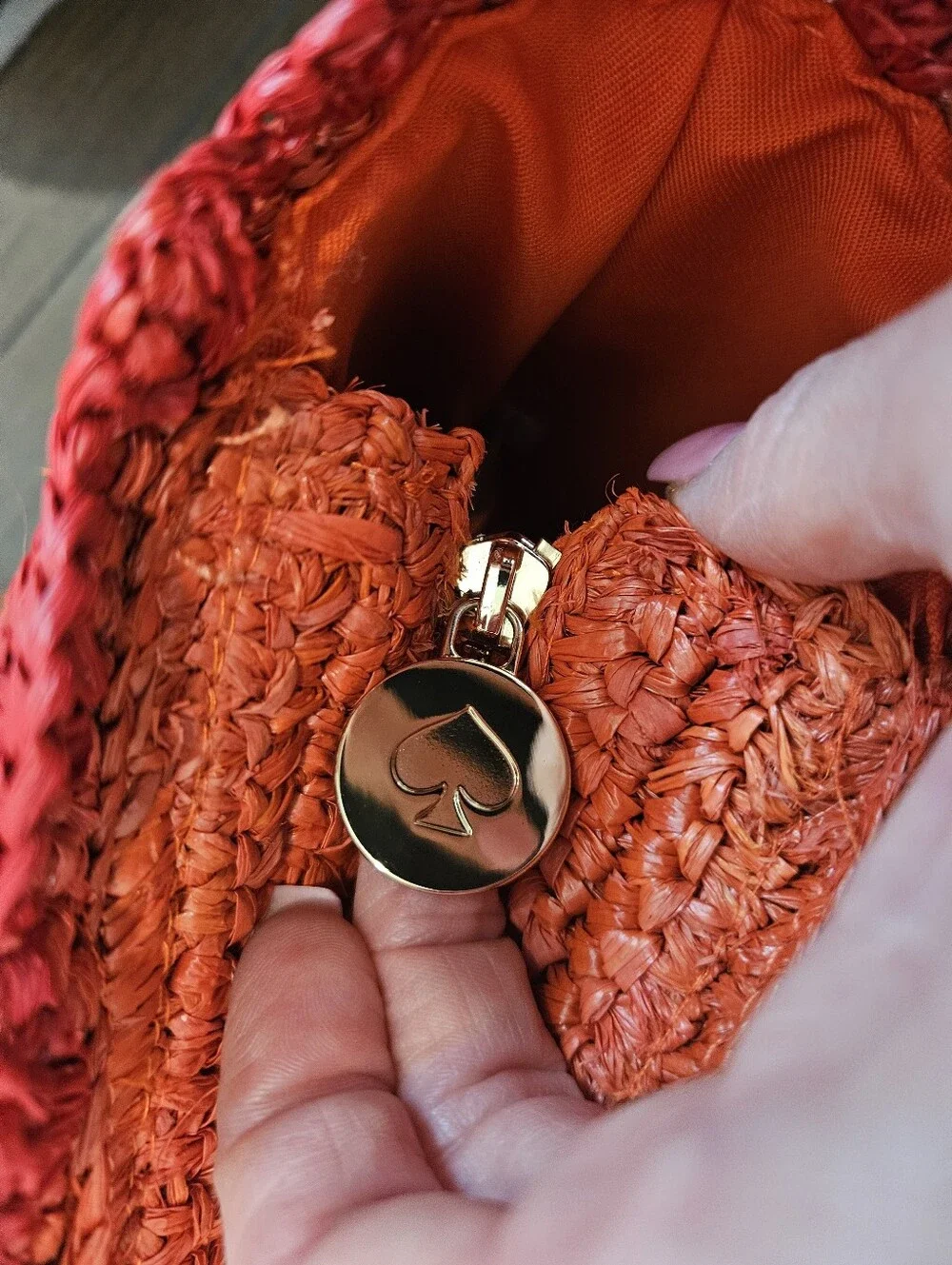 NWT Kate Spade NY x Target Raffia Bow Tote + Kate Spade NY Wristlet Bundle
